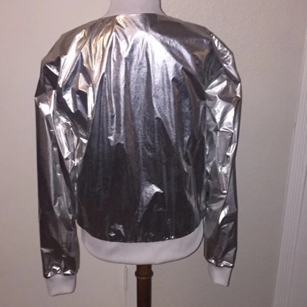 Victoria Secret Silver Jacket - Picture 3 of 5